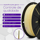 Filamento Pla Degradê Amarelo - 1kg