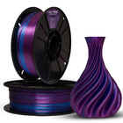 Filamento Pla Duo Color Ametista / Azul Safira V-silk Premium