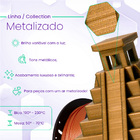 Filamento Pla Latão Metalizado Premium 1kg - Voolt3d Oficial