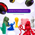 Filamento Pla Verde Oliva Velvet 1kg - Impressão 3d