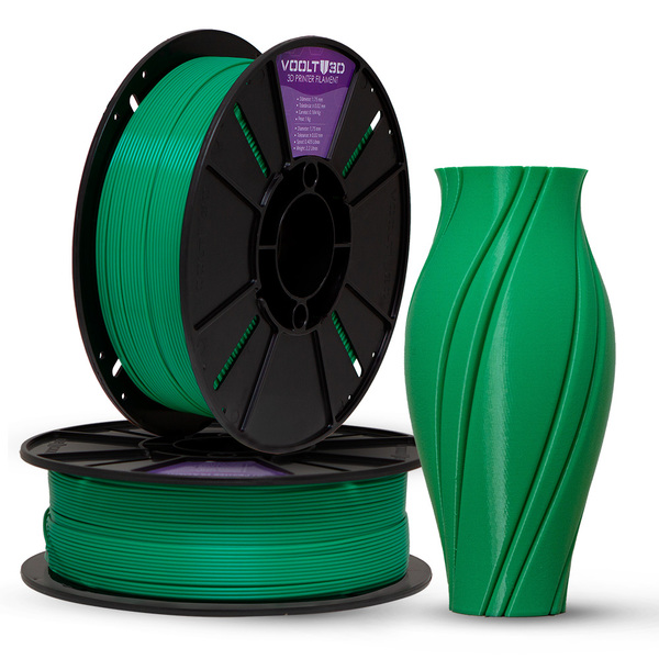 Filamento Pla Verde Premium 1kg - Voolt3d Oficial