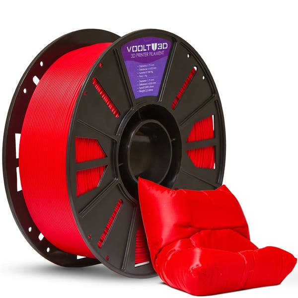 Filamento Pla Vermelho Premium 1kg - Voolt3d Oficial | Leroy Merlin
