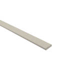 Filete Em Aluminio 13mm X 3mm - Homeney - Branco - 3m