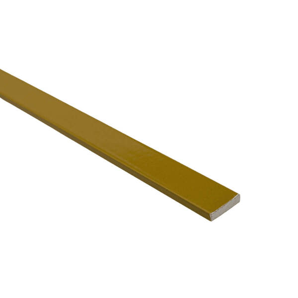 Filete Em Aluminio 13mm X 3mm - Homeney - Dourado Glitter - 2m