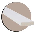 Filete Poliestireno Multilinha Branco Santa Luzia - 2,8mx2,35