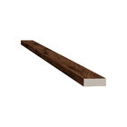 Filete Ripa de Poliestireno Ipê Escuro com 2 peças 8x2,35x280cm Santa Luzia