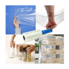 Filme Stretch C/ Cabo Giratorio 5 Rolos 150mm Pomoção