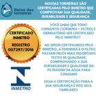 Filtro Abs Cromado C/ Vela Carvão Ativado