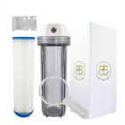 Filtro Agua 9 3/4 Ponto Uso Pou + Lavável Plissado 50 Micra C