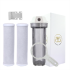 Filtro Agua 9 3/4 Ponto Uso Pou Carvão Ativado 2carbon Block