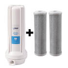 Filtro Agua 9 3/4 Pou Carvão Ativado Bbi 230 + 2 Refil E230