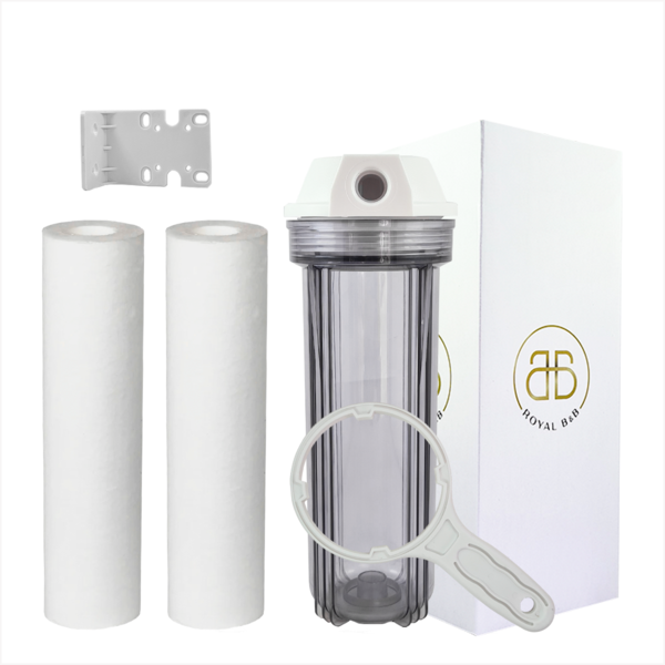 Filtro Agua Cavalete Caixa  Pou 2 Refil Polipropileno Liso 3/