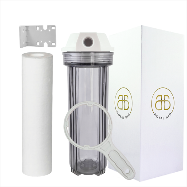 Filtro Agua Cavalete Caixa Pou Com Refil Polipropileno Liso 1