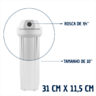 Filtro Água Completo Para Caixa Dágua Ou Cavalete De Entrada