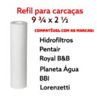 Filtro Água Para Caixa D'água Cavalete Entrada Lavadoras Micr