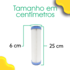 Filtro Água Para Caixa Dágua Cavalete Refil Lavável Plissado