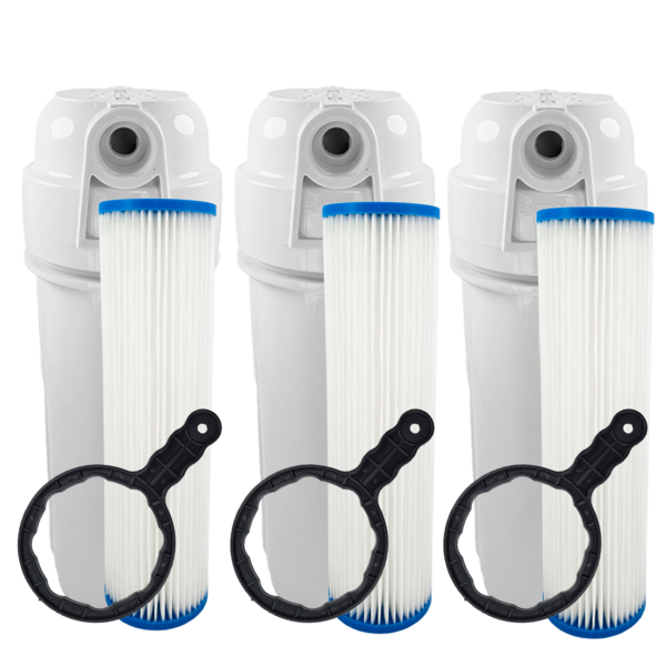 2 Filtros De Nailon Para Depósito De Agua De Lluvia IBC, Filtro De Nailon Lavable Para Tapa De Depósito IBC (10,5*20 Cm) | Leroy Merlin