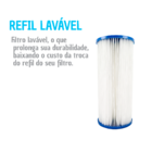 Filtro Água Poço Caipira Nascente Cisterna 3000 L/h 3 Refis M