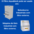 Filtro Aquablock 5" Transparente - Aquaplus