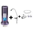 Filtro Bbi 230 Tr + Torneira Faucet Bancada + Kit Instalação