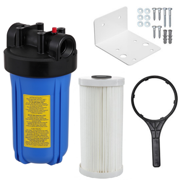 Filtro Big 10 Com Refil Lavável 25micra Total Filtros