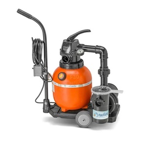 Foto de Filtro Bomba 1/4cv Portátil Piscinas 16 Mil Litros Carrinho N