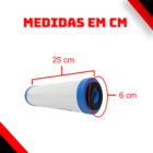 Filtro Caixa Água Poe 3 Refis Extra Polipropileno Original Mi