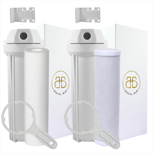 Filtro Caixa Dágua 1 Polipropileno 1 Carvão Ativado Completo