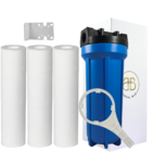 Filtro Caixa D'água Cavalete Eco Royal B&b + 3 Refis Extra Mi