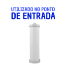 Filtro Cavalete Caixa Dágua + 2 Refis Polipropileno rosca Bra
