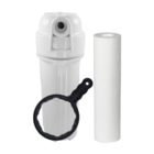 Filtro Cavalete Caixa Dágua Polipropileno Remove Sujeira Azul