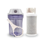 Filtro Chuveiro Ducha 125 Transparente Refil Remove Cloro Tra