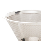 Filtro Coador De Café Aço Inox 13x10,5cm