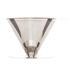 Filtro Coador De Café Aço Inox 13x10,5cm
