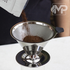 Filtro Coador De Café Reutilizável Cônico Inox Ultrafino