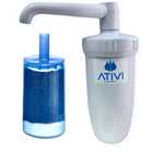 Filtro Copo Abs Branco Ativi C/ Vela De Carvão Ativado