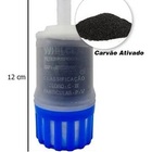 Filtro Copo Abs Com Refil Universal Para Torneira Cozinha 2 R