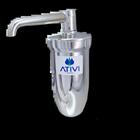 Filtro Copo Abs Cromado Ativi C/ Vela De Carvão Ativado Origi