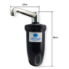 Filtro Copo Abs Preto Ativi C/ Vela De Carvão Ativado