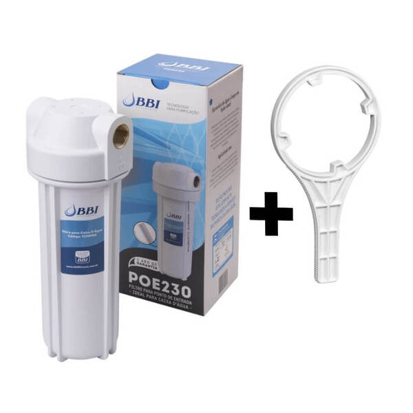 Filtro De Agua Para Caixa D'água Cavalete Ponto De Entrada Bb