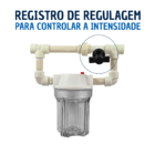 Filtro De Água Poço Artesiano 6000 L/h Com Dosador De Cloro A