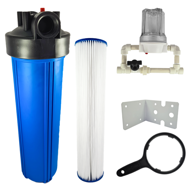 Filtro De Água Poço Artesiano 6000 L/h Com Dosador De Cloro A