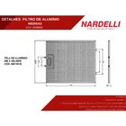 Filtro De Aluminio Para Coifa - Tamanho 29,8 X 25,3 Cm