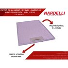 Filtro De Aluminio Para Coifa - Tamanho 30,8 X 21,5 Cm