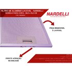 Filtro De Aluminio Para Coifa - Tamanho 30,8 X 23,2 Cm