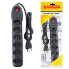 Filtro De Linha 06 Tomadas 3x0,75x1,00m