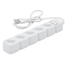 Filtro de Linha 1 Metro 5 Tomadas 10A Branco Intelbras