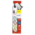 Filtro de Linha 4 Tomadas 2P+T 10A 1,3 Metros Preto Bivolt Daneva