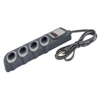 Filtro de Linha 4 Tomadas Bivolt Grafite Daneva