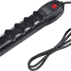 Filtro De Linha 5 Tomadas Com Fusivel E Chave Cabo Pp 3x0,75